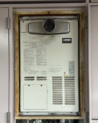 給湯器本体施工前