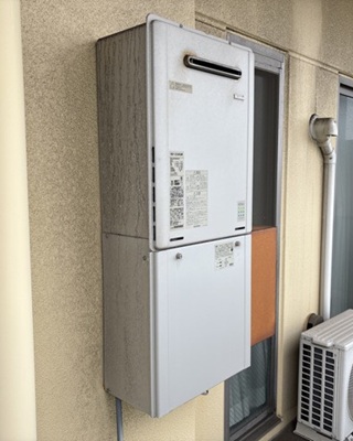 給湯器本体施工前