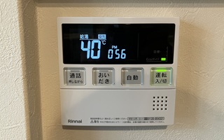 台所リモコン施工後
