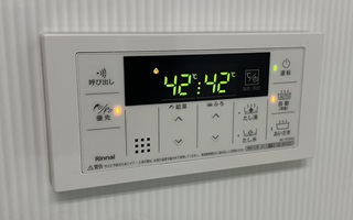 浴室リモコン施工後