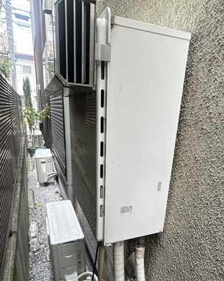 給湯器本体施工前