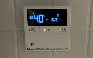 台所リモコン施工後