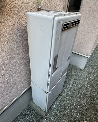 給湯器本体施工前