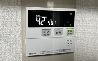 台所リモコン施工後