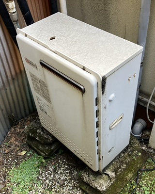 給湯器本体施工前