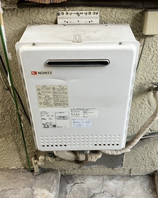 給湯器本体施工前