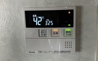 台所リモコン施工後